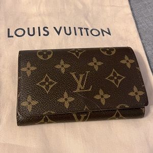 Monogram LV wallet.